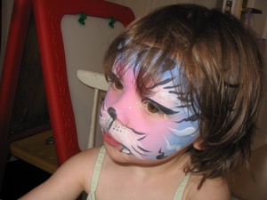 Josie face painting