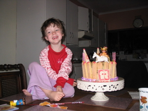 Jo finds her birthday cake