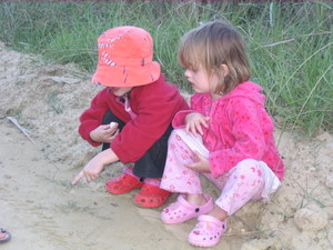 Two little trackers